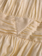 Rosie Round Neck Embroidery Dress