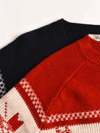Alitzel Round Neck Wool Sweater