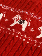 Zora Round Neck Wool Cardigan