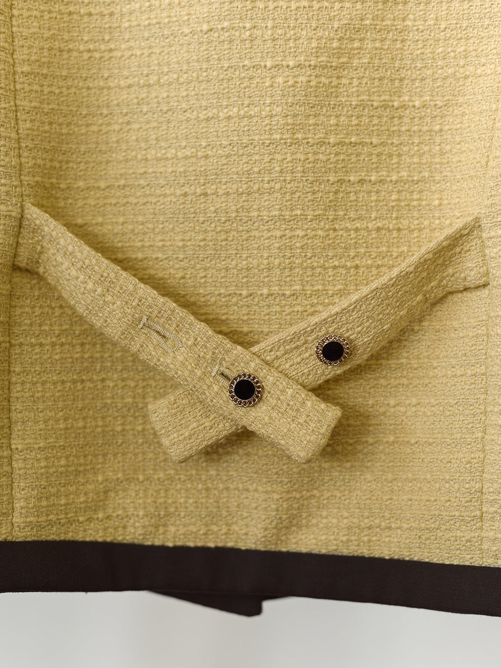 Catherine Yellow Tweed Jacket