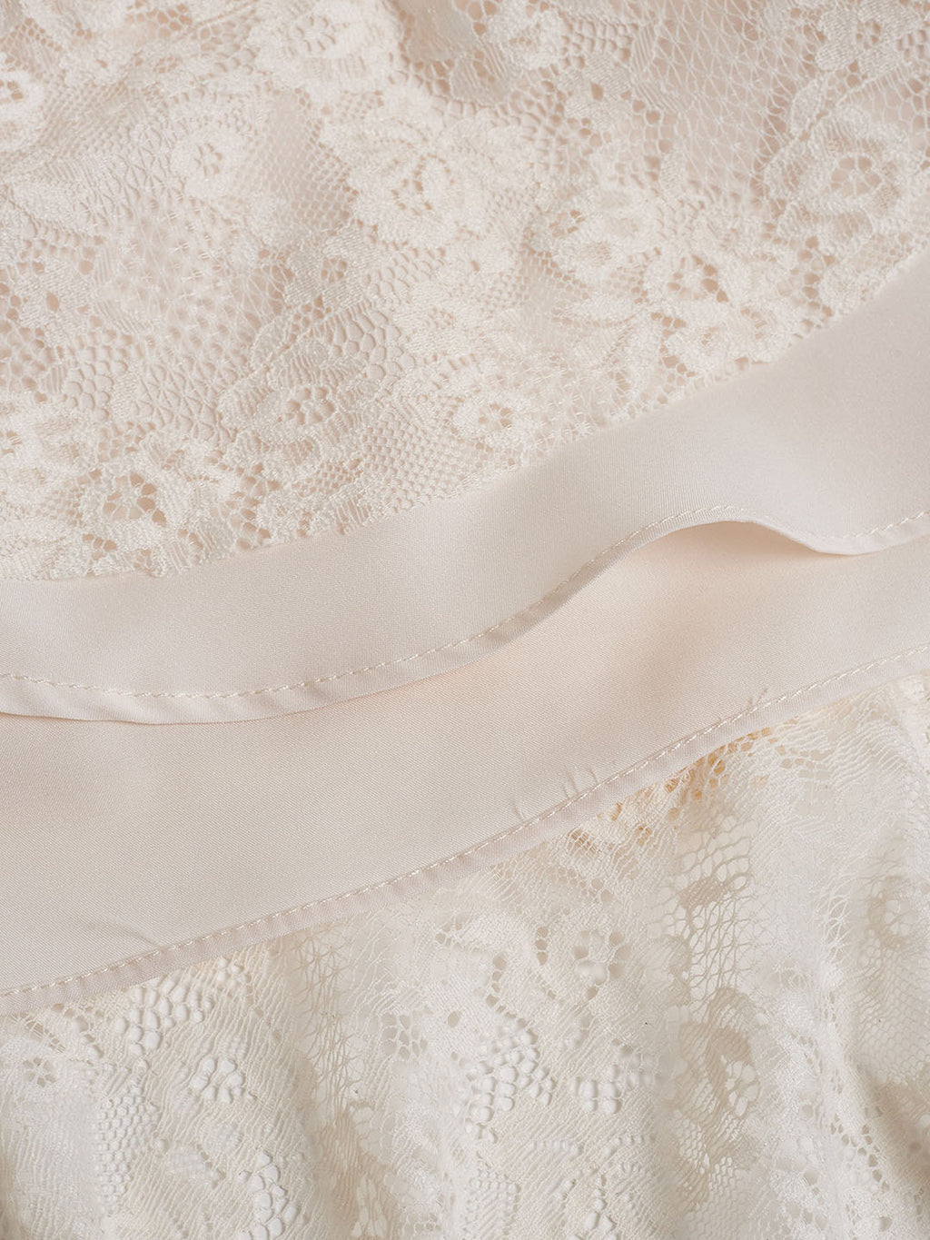 【Final Sale】Emberlynn V Neck Puff Sleeve Lace Dress
