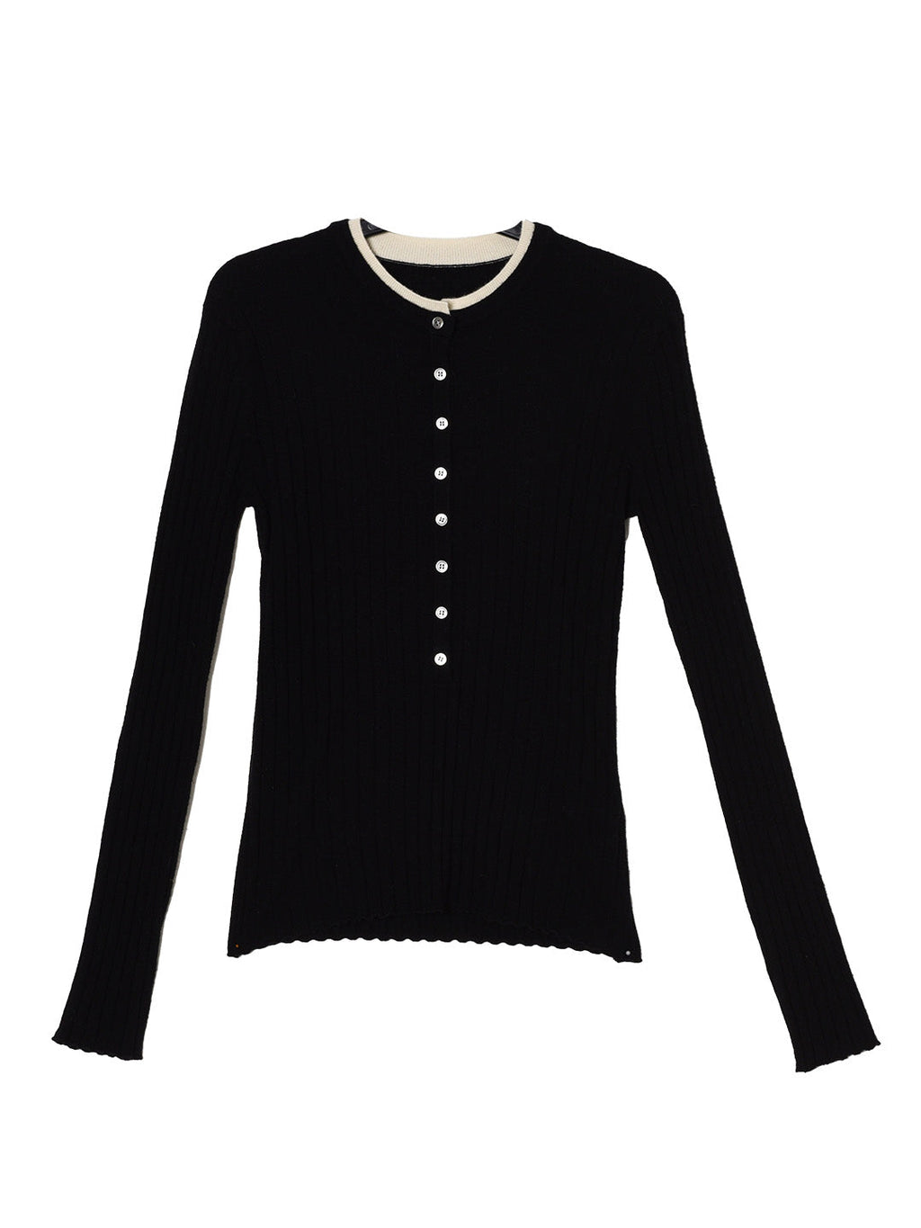 【Final Sale】Daisy Round Neck 100% Wool Sweater