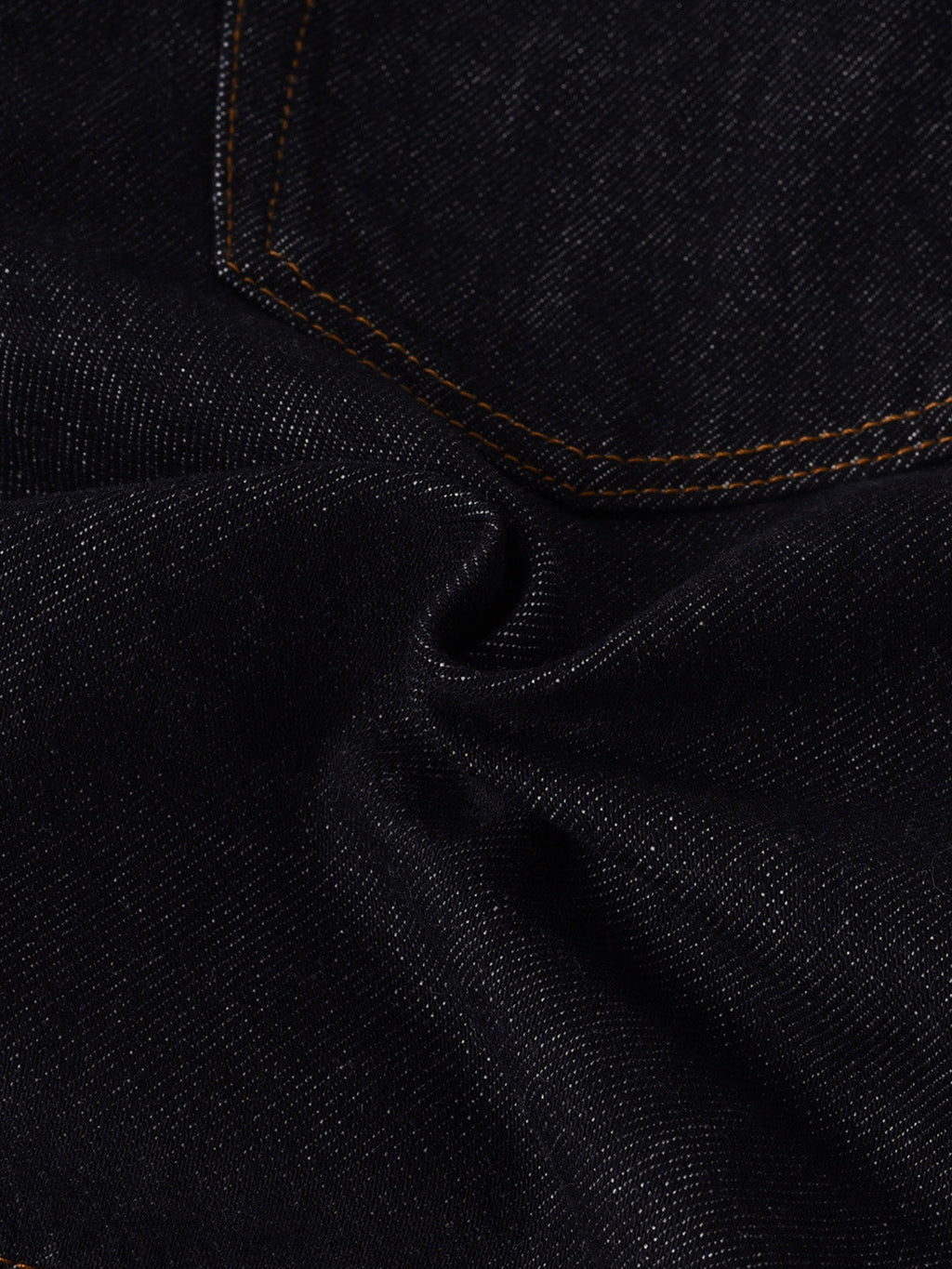 Kayleigh Vintage A-Line Cotton Denim Skirt