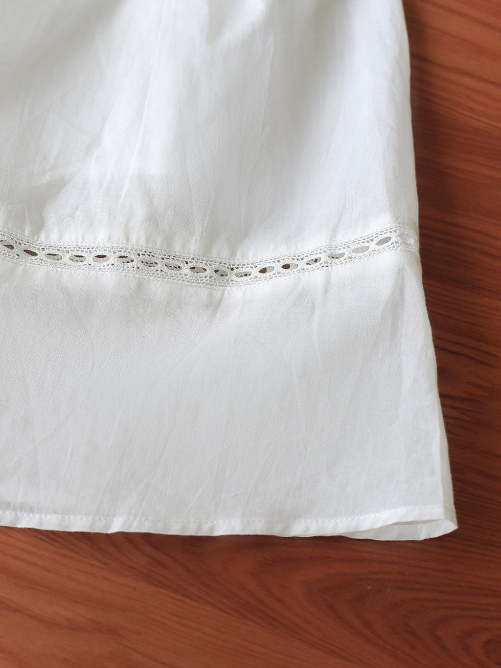 Lucille Victorian Long Sleeve White Dress
