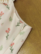 【Final Sale】Monica Square Neck Floral Dress
