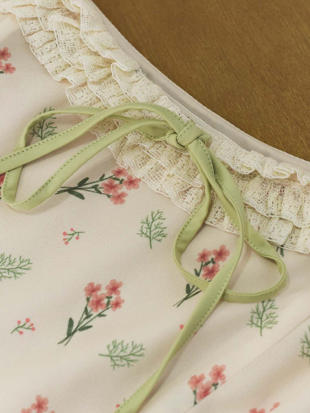 【Final Sale】Monica Square Neck Floral Dress