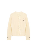 Araceli Round Neck 100% Wool Cardigan