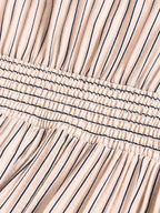 Janlisa Cowl Neck Stripe Dress