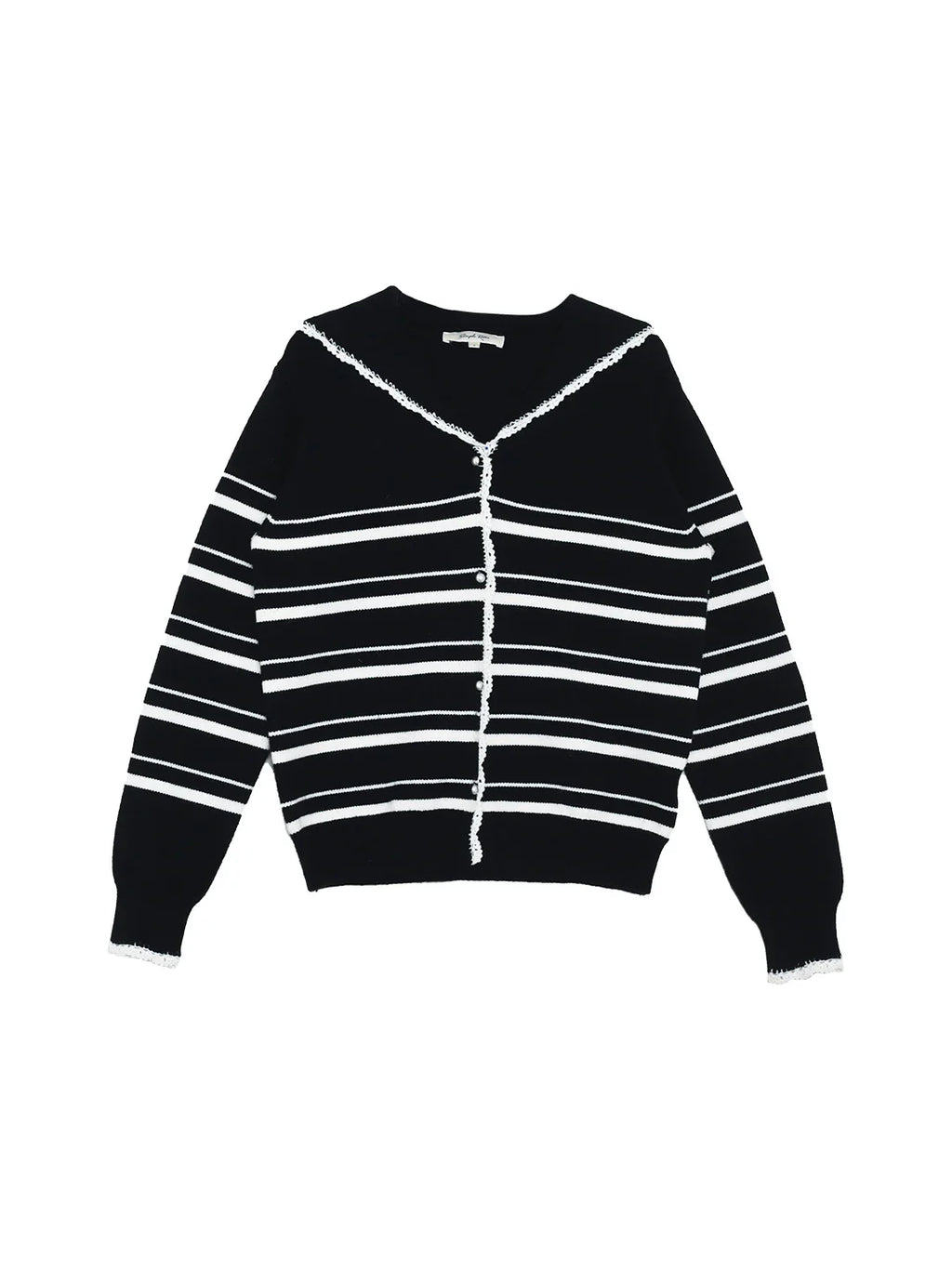 Stormi V-Neck Stripe Cardigan